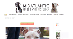 Desktop Screenshot of midatlanticbullybuddies.org